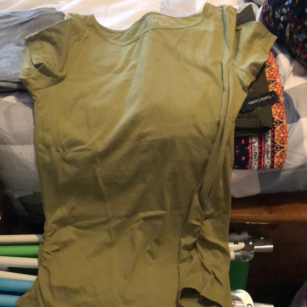Miss green tee